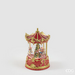 EDG Carousel Kerstcarrousel met Muziek, Beweging & LED (Rood/Goud - H22 cm)
