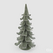 EDG Pine Sugar Decoration (Groen - H27 cm)