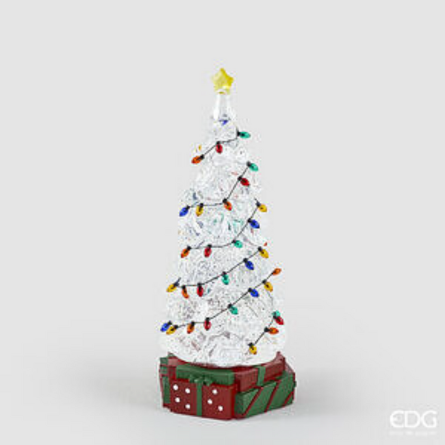 EDG Pine Decoration LED Decorations (Natural - H31 cm)