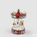 EDG Carrousel met muziekdoos (Wit/Rood - H25 cm)