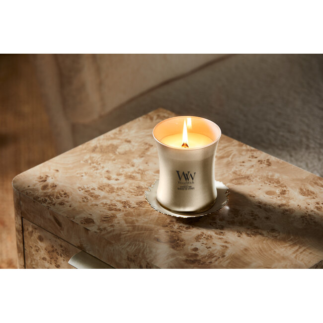 Woodwick Cypress Ore - Warm Nickel Metal Collection WoodWick© 60h.