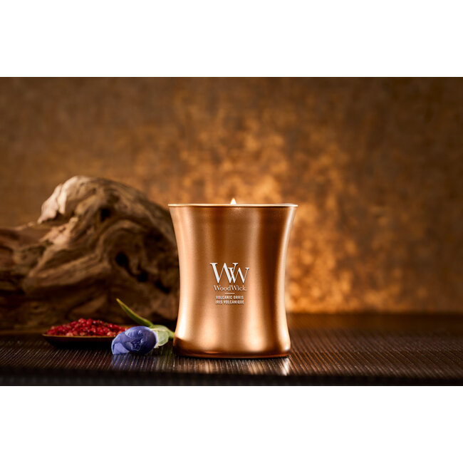 Woodwick Volcanic Orris- Copper Metal Collection WoodWick© 60h.