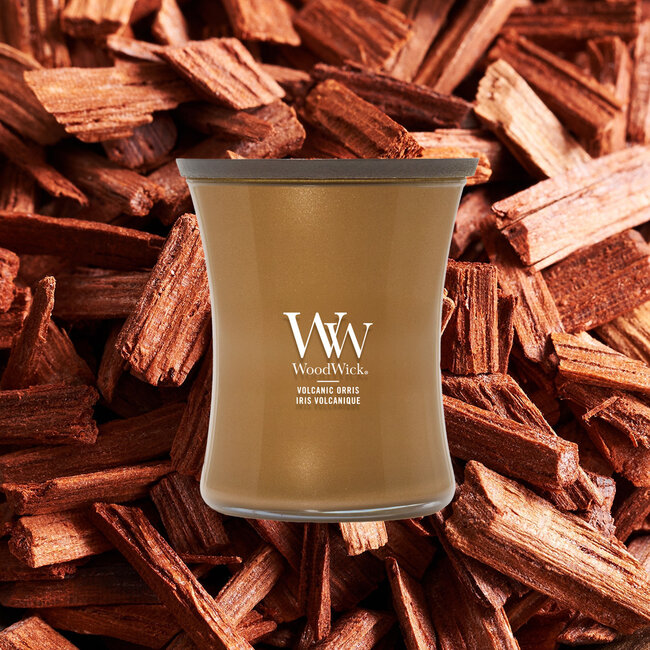 Woodwick Volcanic Orris- Copper Metal Collection WoodWick© 60h.