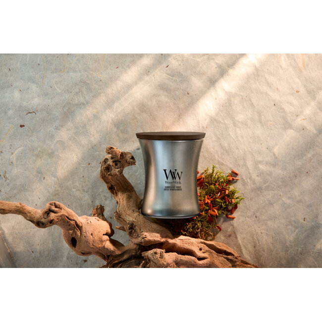 Woodwick Candescent Coast - Silver Metal Collection WoodWick© 60h.