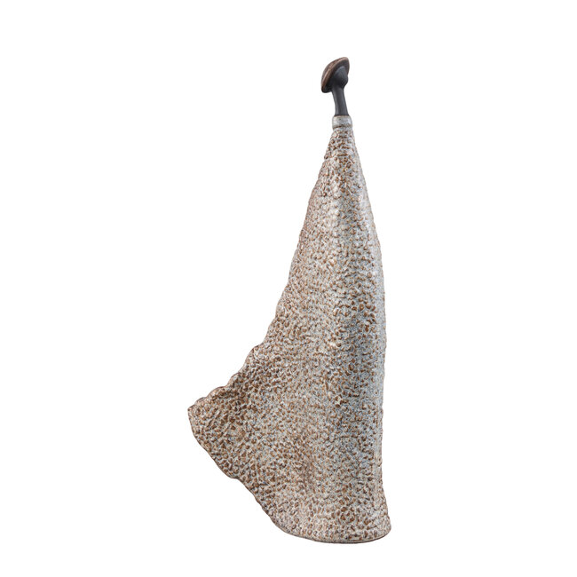 PTMD Yung Keramiek Beeldenpaar Beige Set van 2 (41 cm)