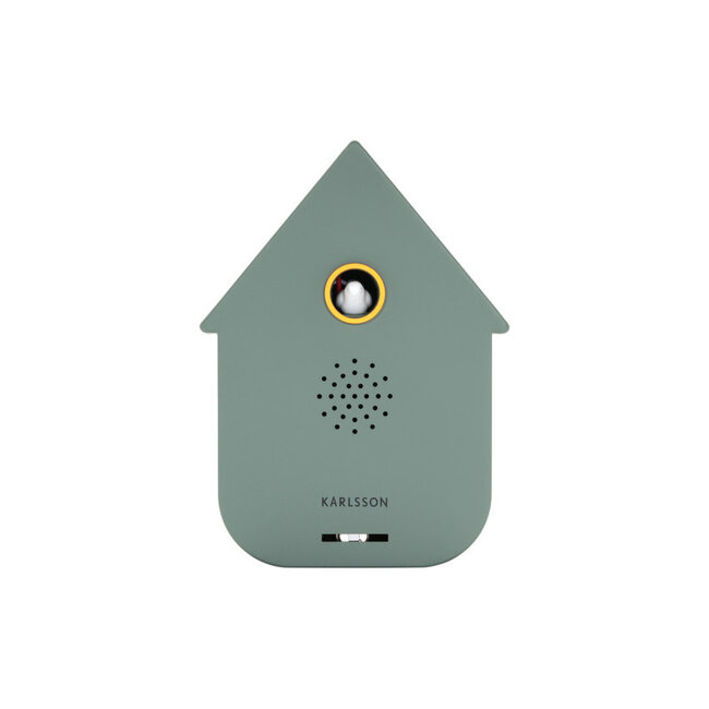 Present Time Sound box Modern Cuckoo jungle green