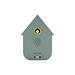Present Time Sound box Modern Cuckoo jungle green