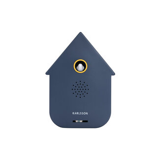 Present Time Sound box Modern Cuckoo Dark Blue
