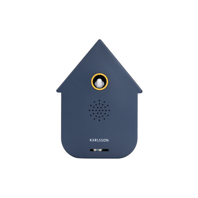Present Time Sound box Modern Cuckoo Dark Blue