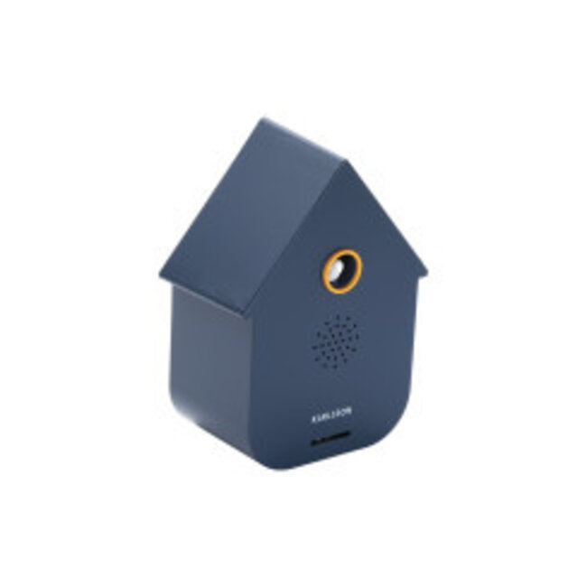 Present Time Sound box Modern Cuckoo Dark Blue