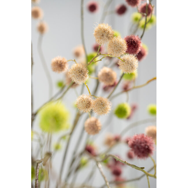 Silk-Ka MIMOSA TAK MAUVE 101 cm