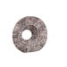 PTMD Kovi Beige cement ornament with ribbing round L