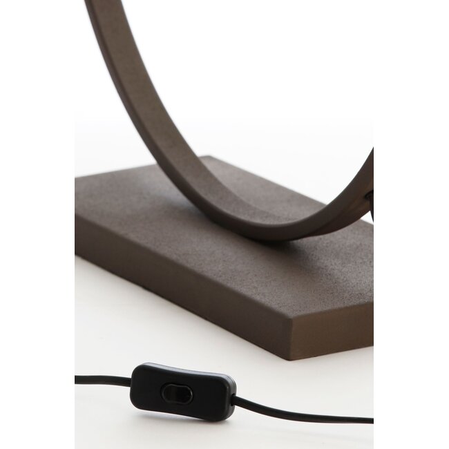 Light & Living Lampvoet 50X15X59 cm LIVA mat bruin