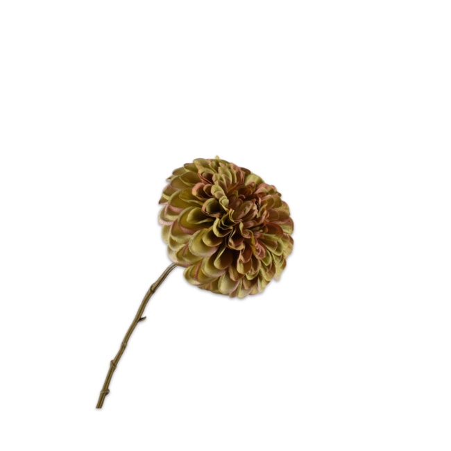 Silk-Ka DAHLIA STEEL GRN/ROZ 74 cm