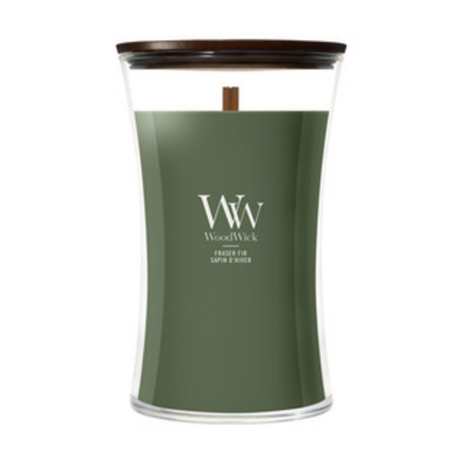Woodwick NEW Frasier Fir Large Candle WoodWick© 130h.