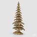 EDG Christmas Tree Gold 51x21 cm