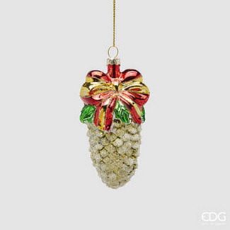 EDG Pine Cone Decoration (Multicolour - 10 cm) EDG Pine Cone Decoration (Multicolour - 10 cm)
