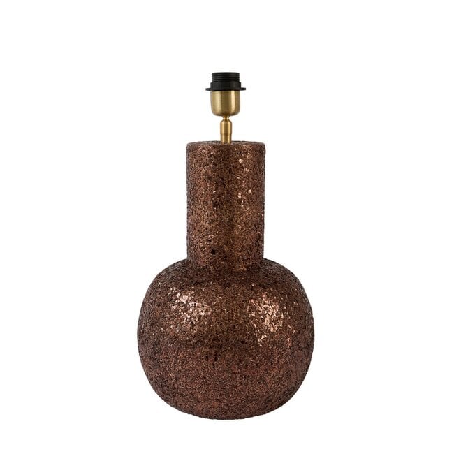 Light & Living Lampenvoet Burira Glitter Brown-Bronze Ø26x83 cm