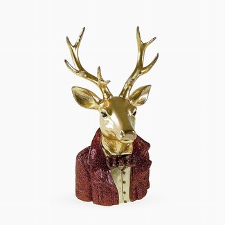 Werner Voß Herten buste met strik (Deer Bust) Werner Voß Herten buste met strik (Deer Bust)