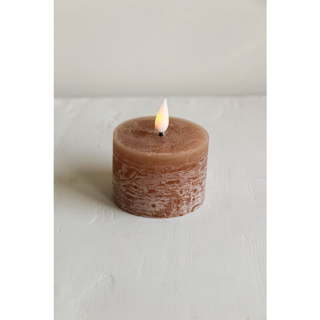 Home Society Bruin LED Mini Pillar Candles Core Recharge Set 2 LED