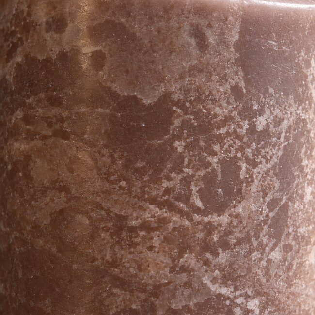 PTMD LED Light Candle rustic brown moveable flame S
