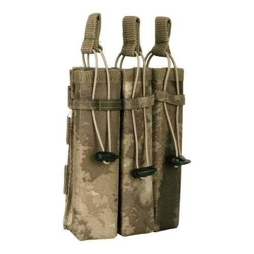 101 Inc Molle pouch side arm three magazines open