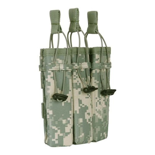 101 Inc Molle pouch side arm three magazines open