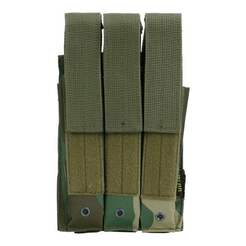 101 Inc Molle pouch side arm three magazines closed