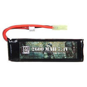 101 Inc Li-Po battery 7.4V -2600 mAh