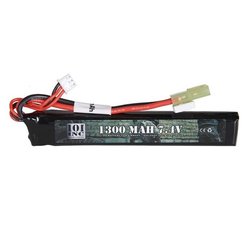 101 Inc Li-Po batterij 7.4V -1300 mAh stick