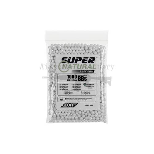 Geoffs Geoffs 0.43g Bio BB Super Natural Precision 1000rds