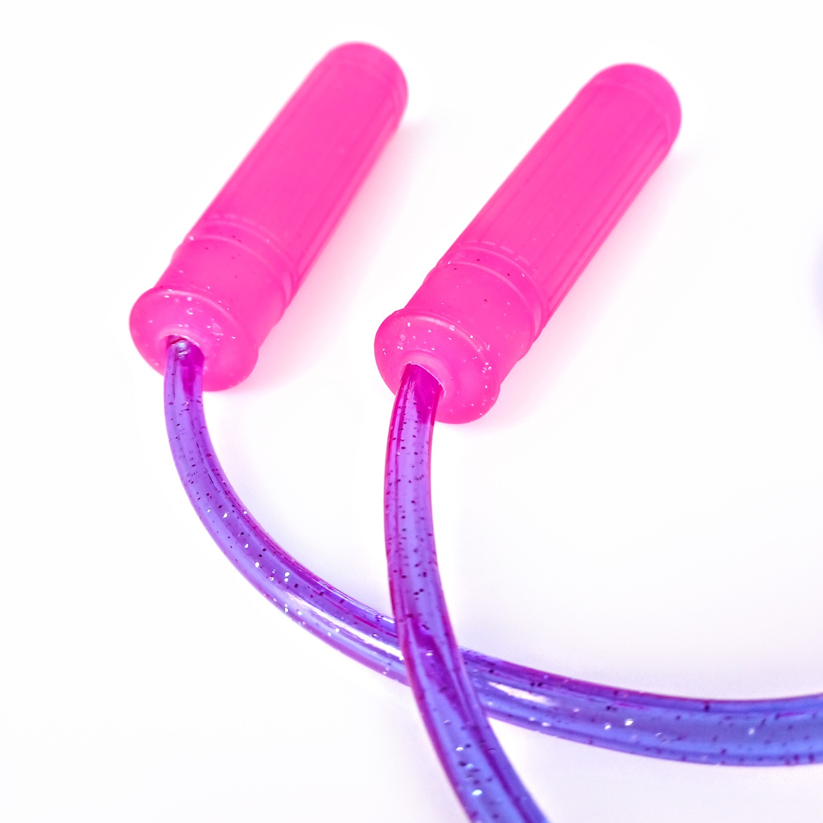 Jobber Ropes kids Jobber Ropes – Glitter springtouw kinderen (paars/roze)