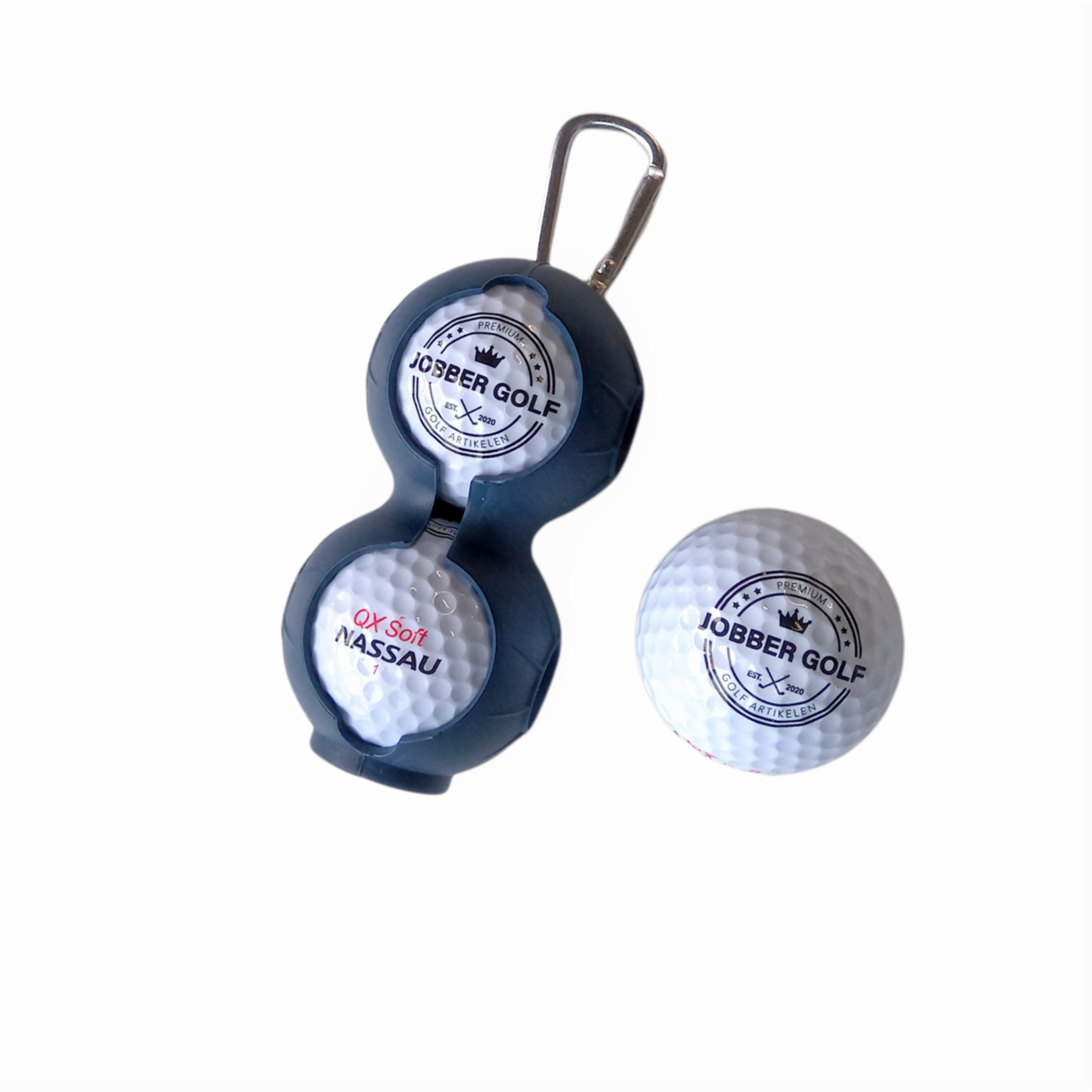 Jobber Golf golfballen met houder - Golfbal houder - Golf accessoires