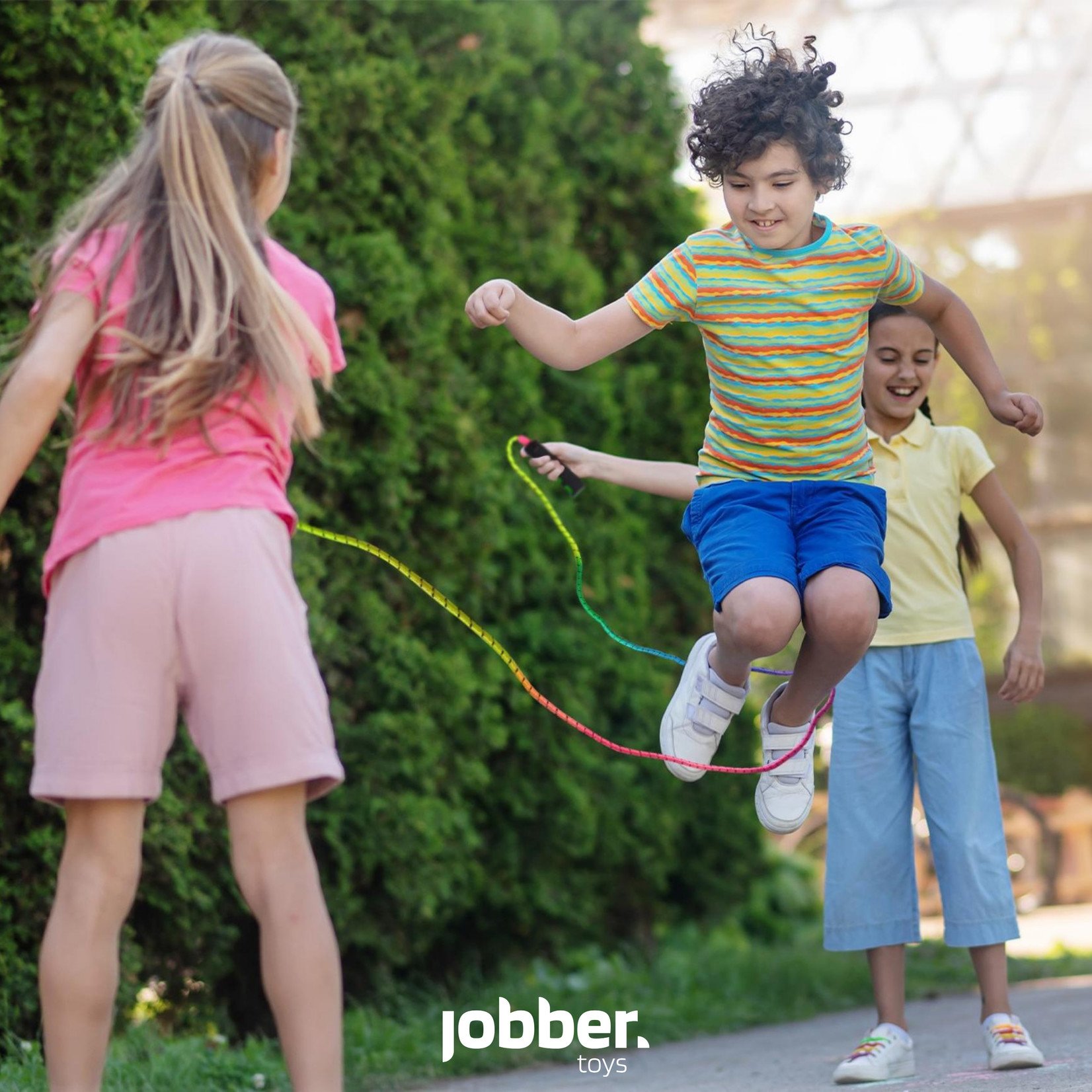 Jobber Ropes kids Jobber Ropes – Kinder springtouw rubber & foam