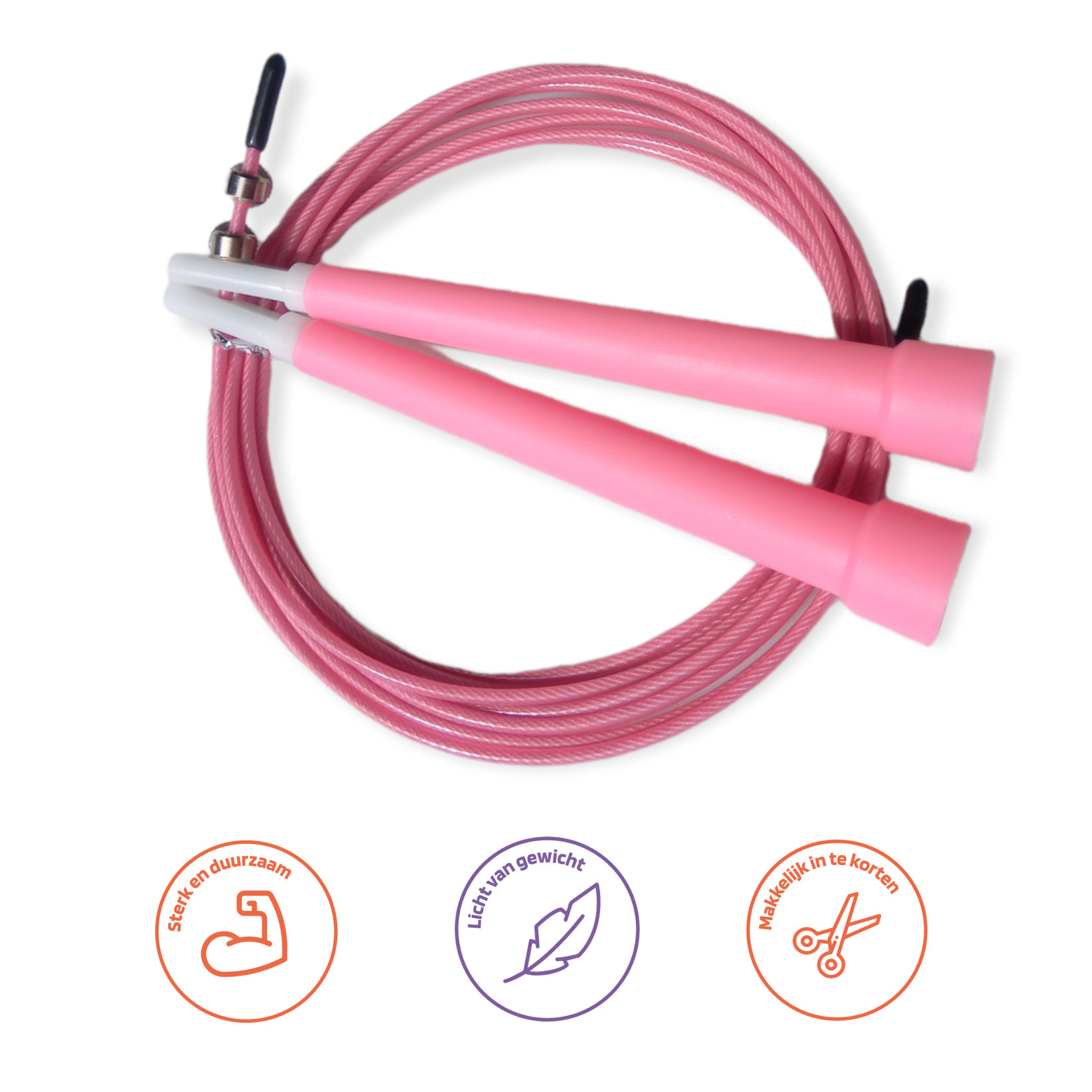 schaamte Basistheorie temperatuur Jobber Ropes – Springtouw Twister 1.0 roze (300 cm) | Jobbershop.nl -  Jobbershop