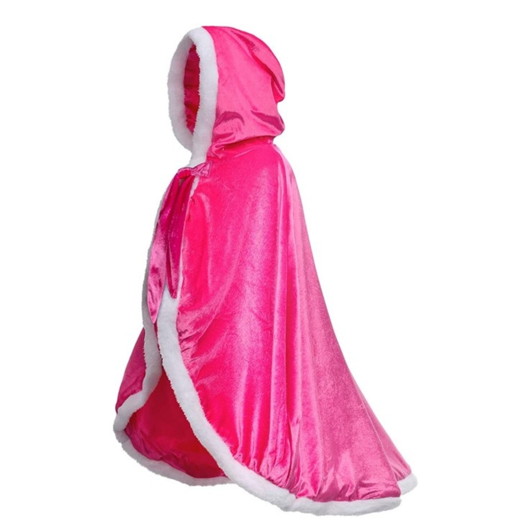 Jobber –Mantel - Cape - Sneeuwprinses - Prinses - Roze -  Verkleedset