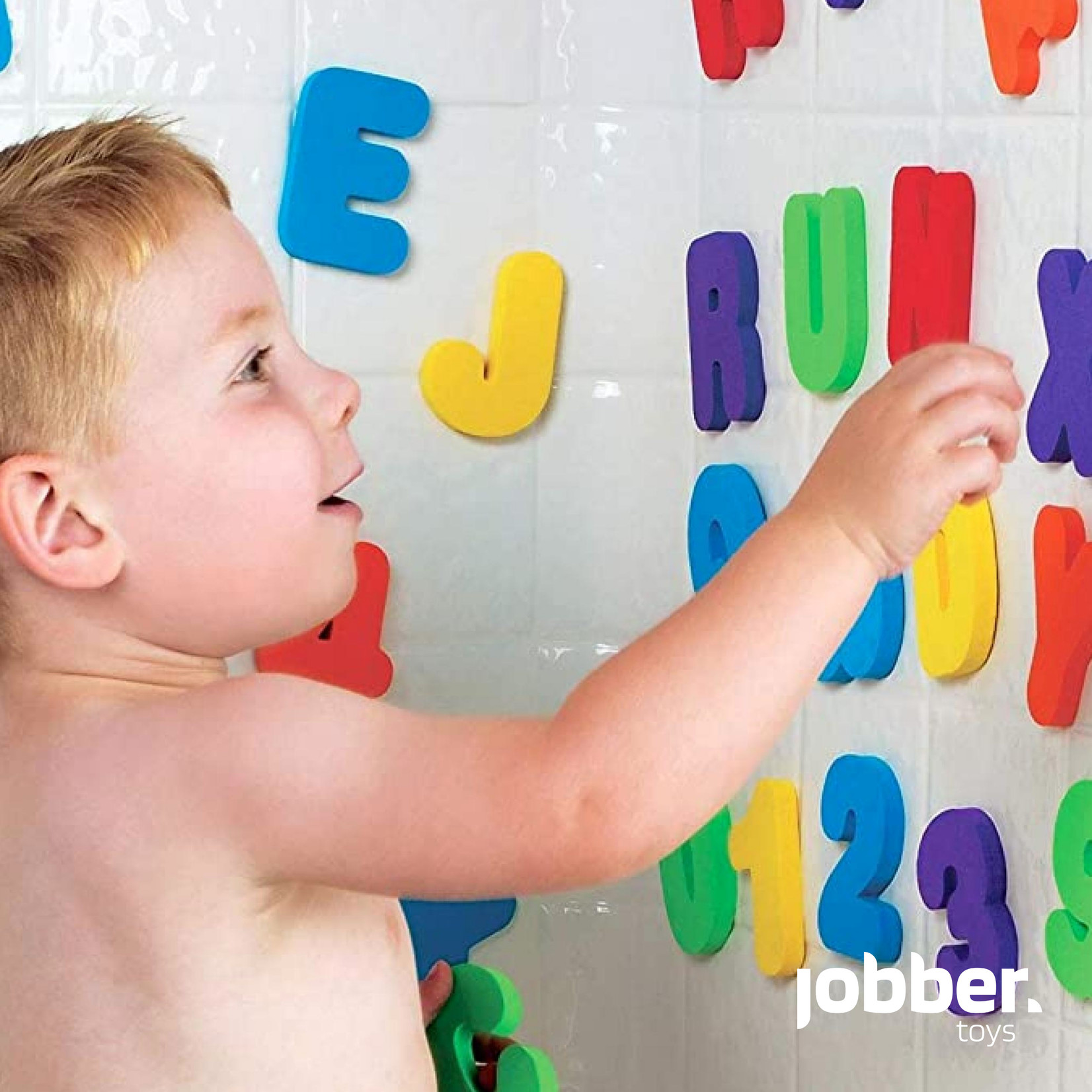 Jobber Waterplay Jobber – Badletters (A-Z) en cijfers (0-9) - Foam