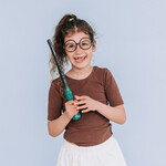 Toverstaf en bril – Tovenaar accessoire set – Set 2 delig – Harry Potter bril en toverstaf - Jongens en meisjes- 3 tot 7 jaar - Tovenaar