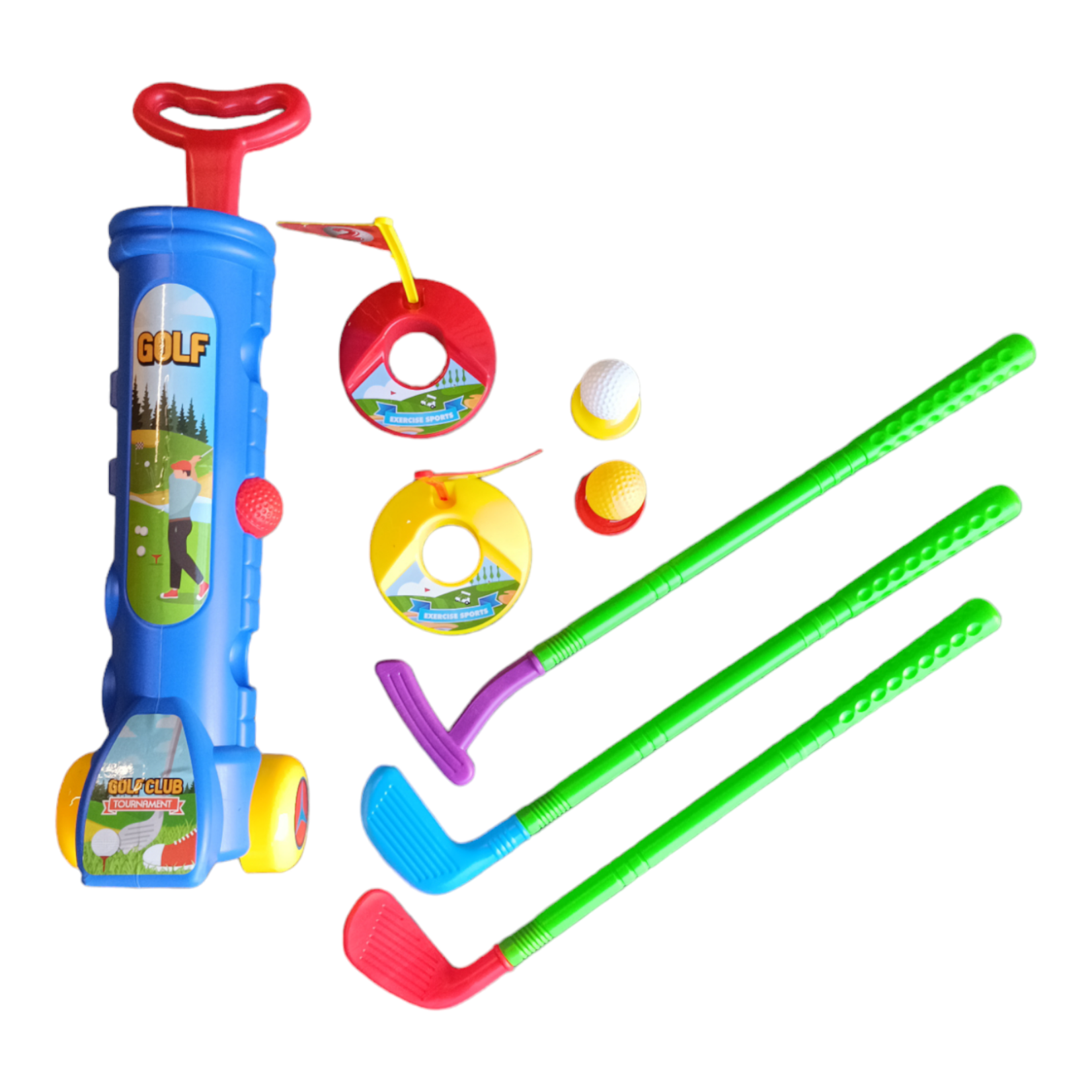 Jobber Golfset kinderen - Speelgoedset Golf - Sport – Golfen kinderen