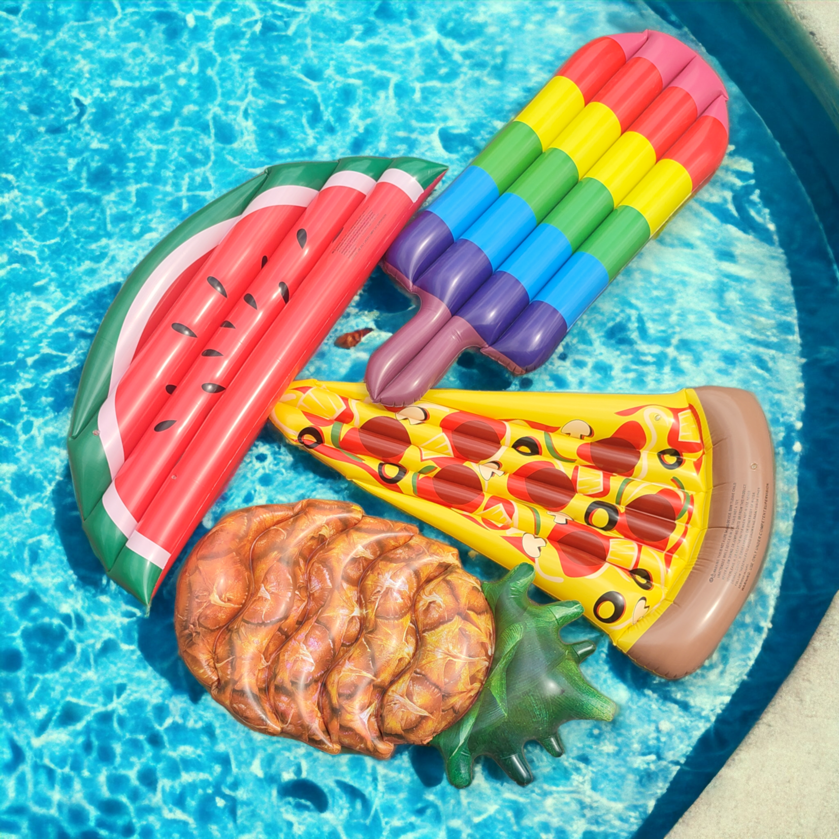 Luchtbed - Ananas - Opblaasbaar - Zwembad Speelgoed - 160x90