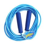 Jobber Ropes kids Lang Springtouw  5 meter - Groepspringtouw - Blauw