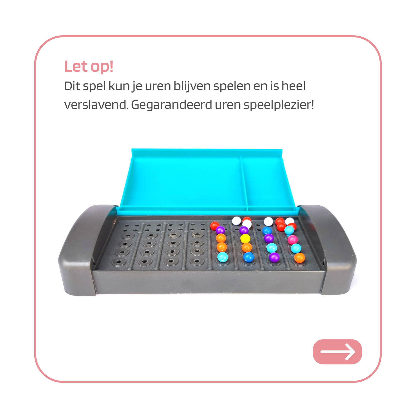 Mastermind Logisch Denkspel - Reisformaat Codekraker