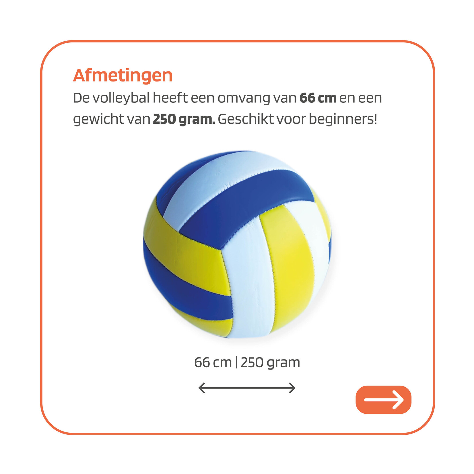 Jobber Toys - Volleybal - Bal - voor binnen én buiten – Sport en Spel