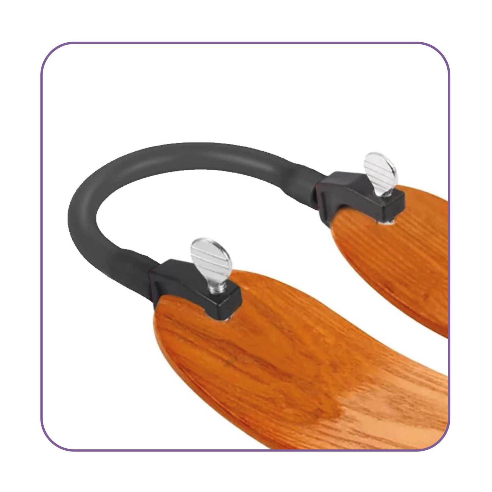 Ski tip houder - Verbinder - Elastiek - Beginners - Skiën Oefenen