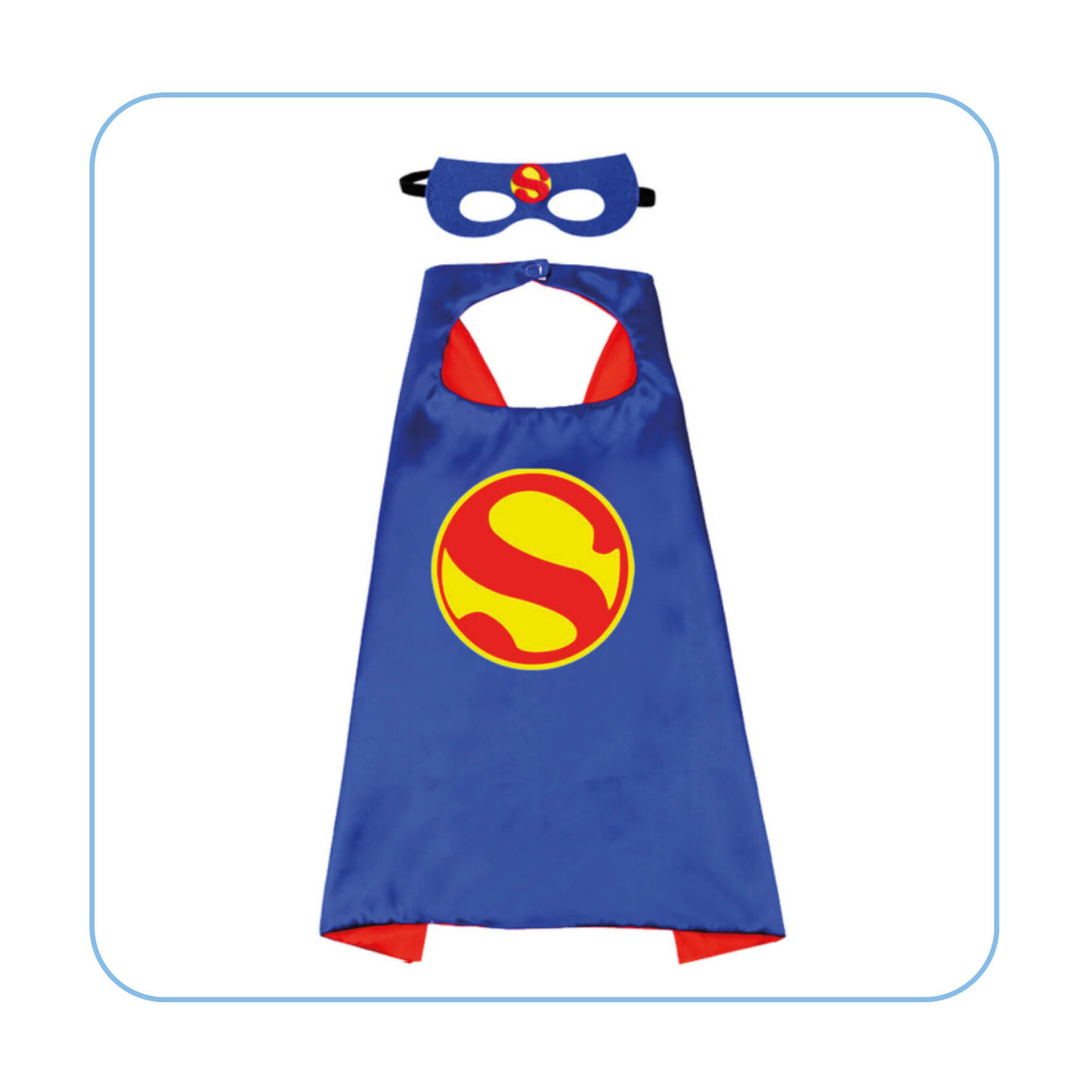 Superman Cape - carnavalskleding - Masker - Superheld - Superman kostuum Kinderen