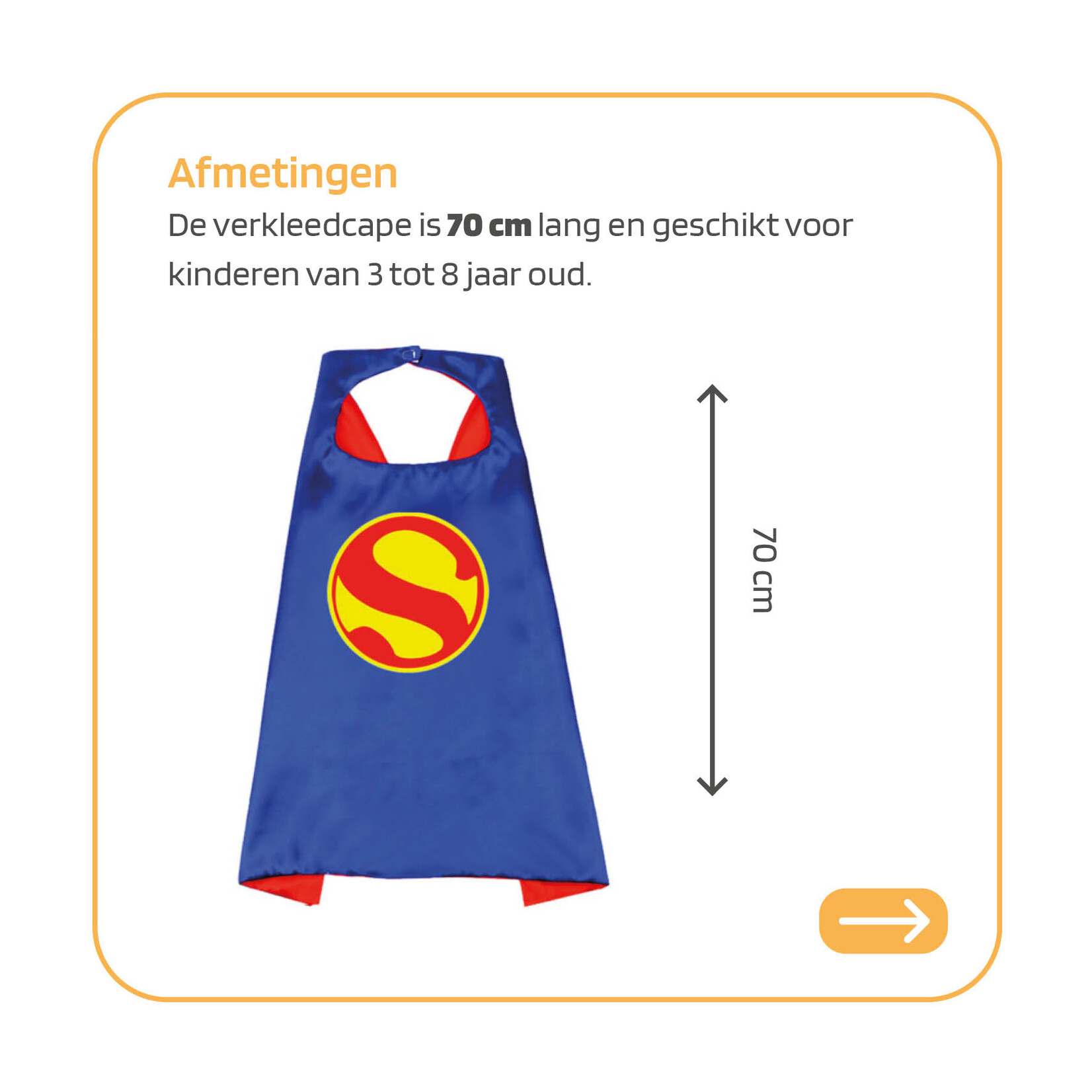 Superman Cape - carnavalskleding - Masker - Superheld - Superman kostuum Kinderen