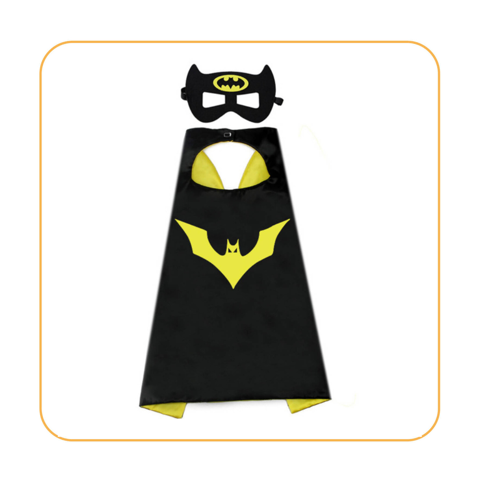 Batman verkleedpak - Superheld Cape en Masker - Carnavalskleding kinderen