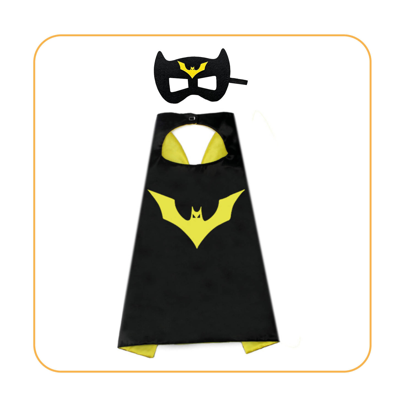 Batman verkleedpak - Superheld Cape en Masker - Carnavalskleding kinderen