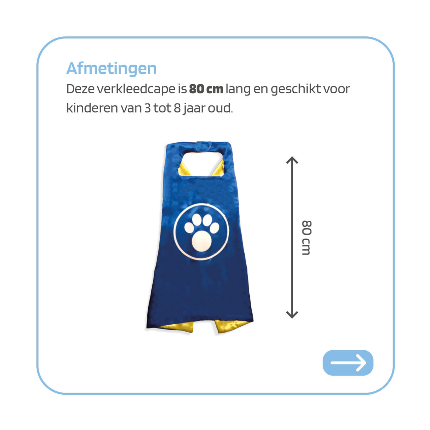 Paw Patrol Cape - Chase & Skye Cape - Carnavalskleding kinderen - Verkleedpak - Kostuum Masker - Verkleedkleren Kinderen - 2 STUKS