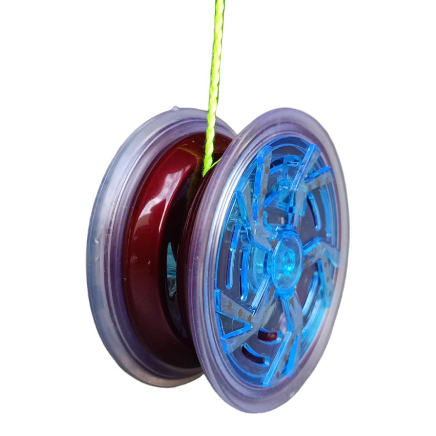 Jobber - Jojo met verlichting - Yoyo met licht - Multicolor met blauw
